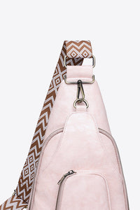 Thumbnail for Adored Take A Trip PU Leather Sling Bag