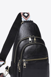 Thumbnail for Adored It's Your Time PU Leather Sling Bag