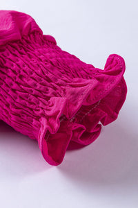 Thumbnail for Tied Flounce Sleeve Plunge Romper