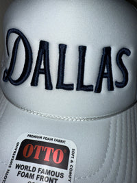 Thumbnail for DALLAS 3D Embroidered Otto brand Foam Trucker Hat