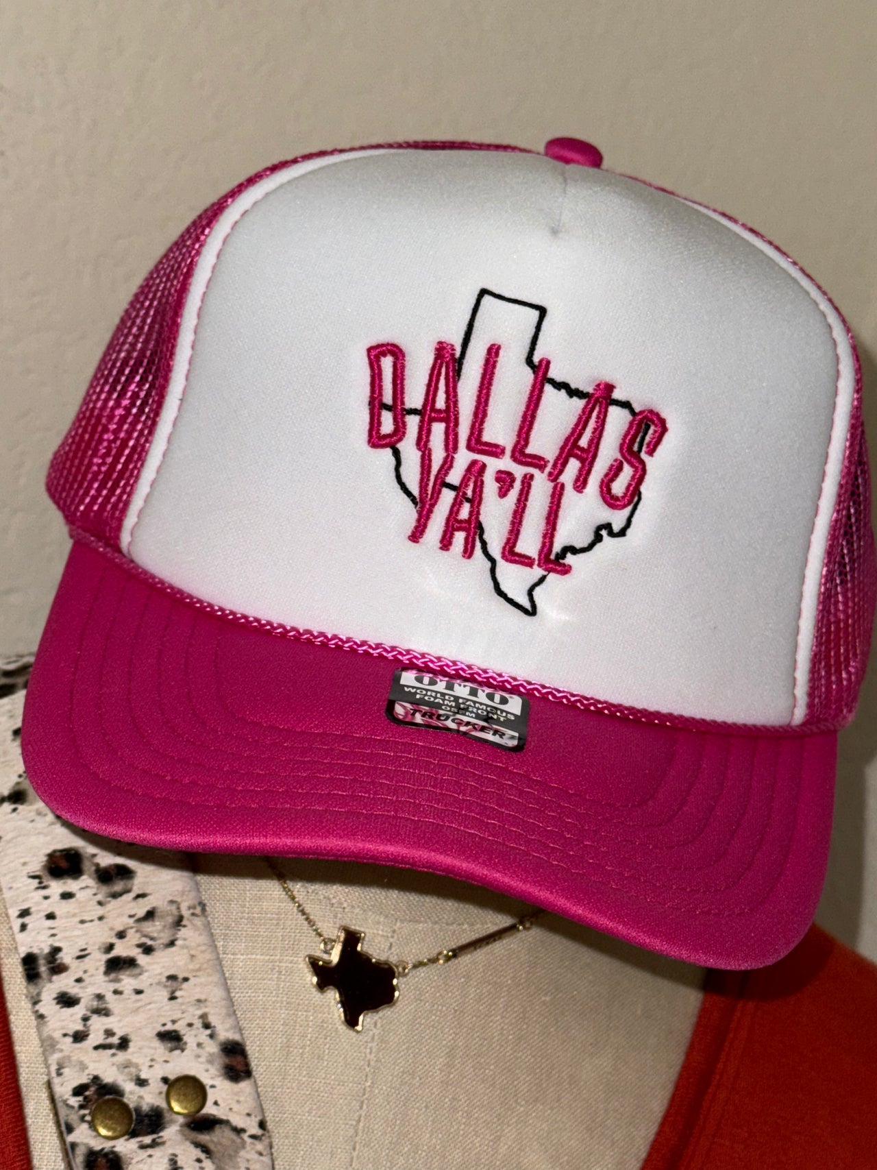 Dallas Ya'll- 3D Embroidered Otto Foam Trucker Hat