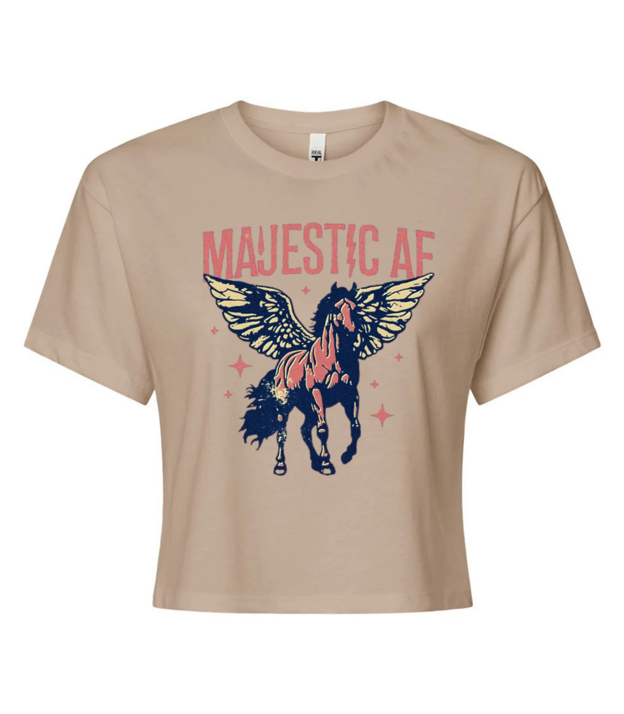 Majestic AF Cropped Graphic Tee