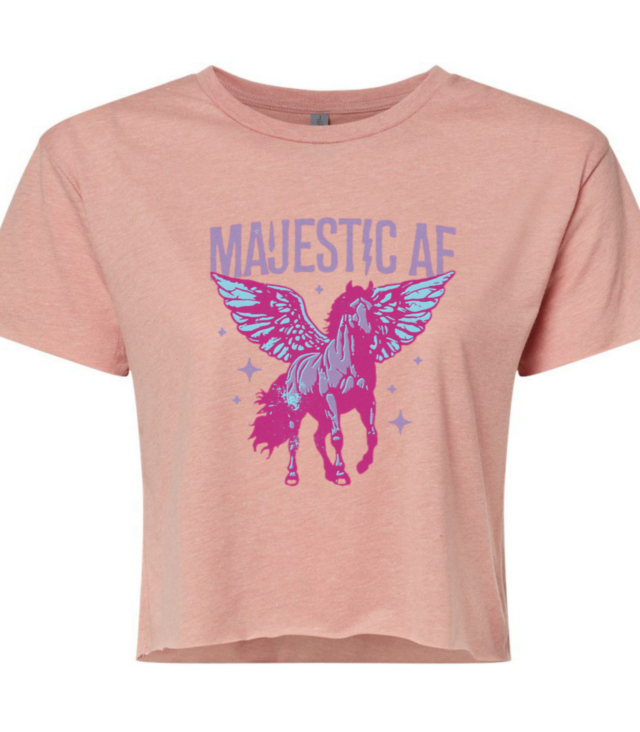 Majestic AF Cropped Graphic Tee