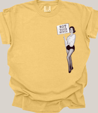 Thumbnail for Not Your Bitch Graphic Tee