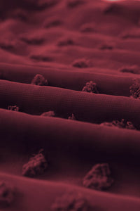 Thumbnail for Full Size Swiss Dot V-Neck Tank