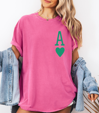 Thumbnail for Ace of Hearts Graphic Tee