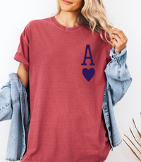 Thumbnail for Ace of Hearts Graphic Tee