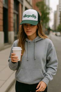 Thumbnail for Allegedly 3D Embroidered Otto brand Foam Trucker Hat