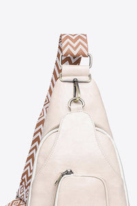 Thumbnail for Adored Take A Trip PU Leather Sling Bag