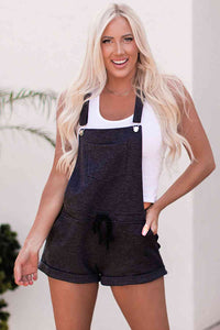 Thumbnail for Overall Romper with Pockets